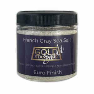 French Gray Sea Salt, Sel Gris - Euro Finish  USE AS IS OR IN A GRINDER  4 oz