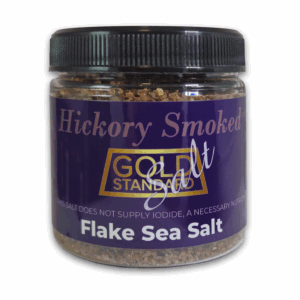 Hickory Smoked Flake Sea Salt – 4 oz