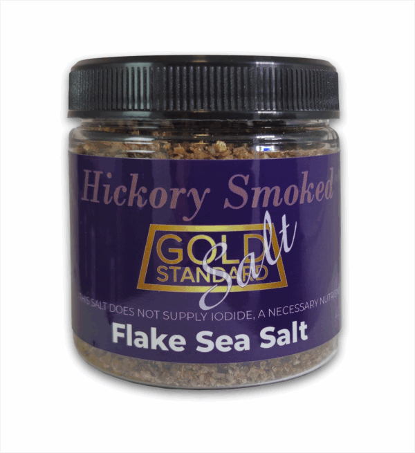 Hickory Smoked Flake Sea Salt – 4 oz