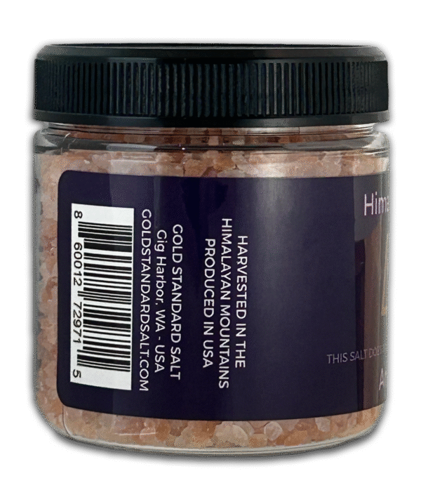 Himalayan Pink Salt - Medium Grind - Ancient Finish  USE AS IS OR IN A GRINDER   4 oz - Image 3